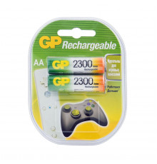 АККУМУЛЯТОР GP RECHARGEABLE 230AAHC-2DECRC2  ТИП АА, 2300 мАч (2 ШТ. В БЛИСТЕРЕ) (10/100)