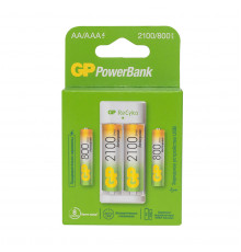 ЗАРЯДНОЕ УСТРОЙСТВО GP POWERBANK E211210/80-2CRB4 (1/12)