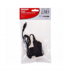 ЗАРЯДНОЕ УСТРОЙСТВО СЕТЕВОЕ USB-MICRO 5V, 1000 MA, ШНУР 1 М (ЧЕРНЫЙ) (1/100/200) 