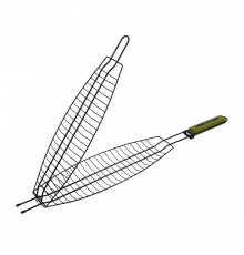 РЕШЕТКА-ГРИЛЬ ДЛЯ РЫБЫ 42*15*3,5 CМ АНТИПРИГАРН. (1/12) 