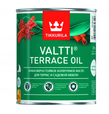 ВАЛТТИ TERRACE OIL  EC  0,9 Л (1/6)  МАСЛО ДЛЯ ТЕРРАС 