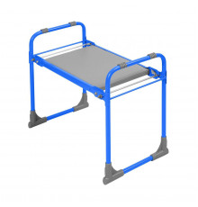 СКАМЕЙКА САДОВАЯ СКЛАДНАЯ (МЯГК. СИДЕНЬЕ)  ГОЛУБАЯ  (1) СКМ/Г  